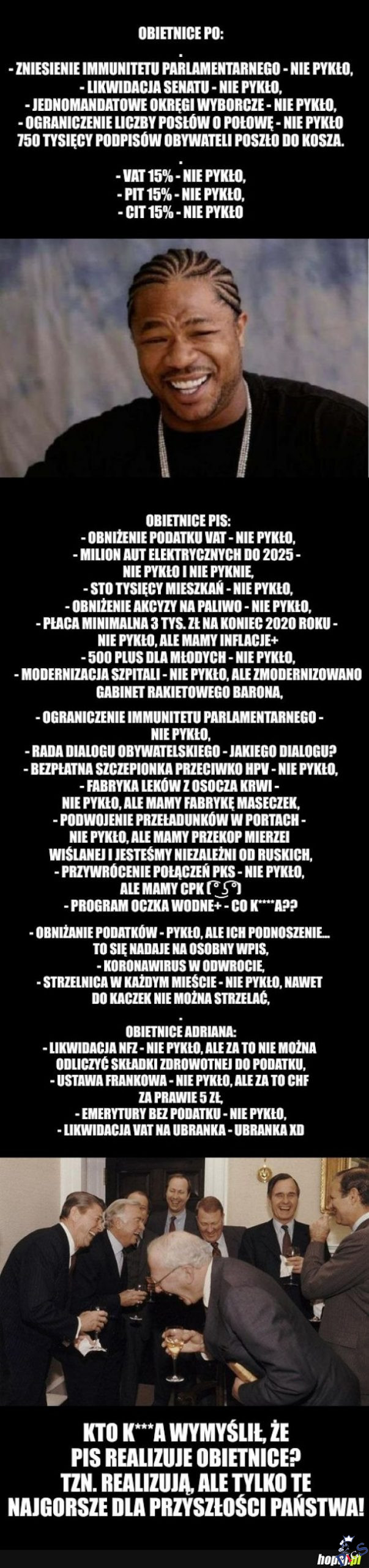 Jak partie realizują obietnice