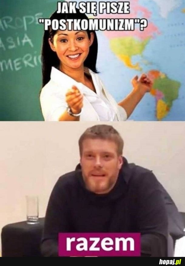 Jak się pisze postkomunizm?