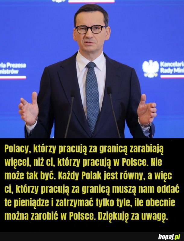 Każdy Polak jest równy