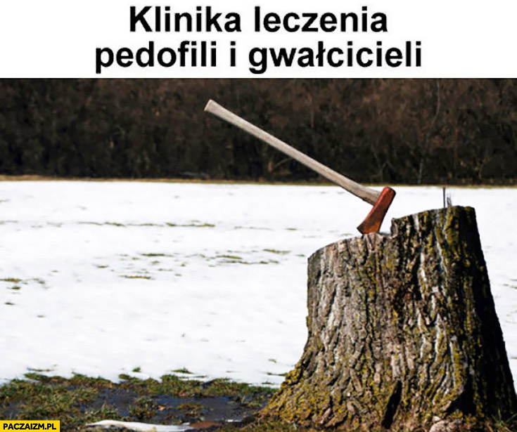 Klinika leczenia pedofilii i gwałcicieli