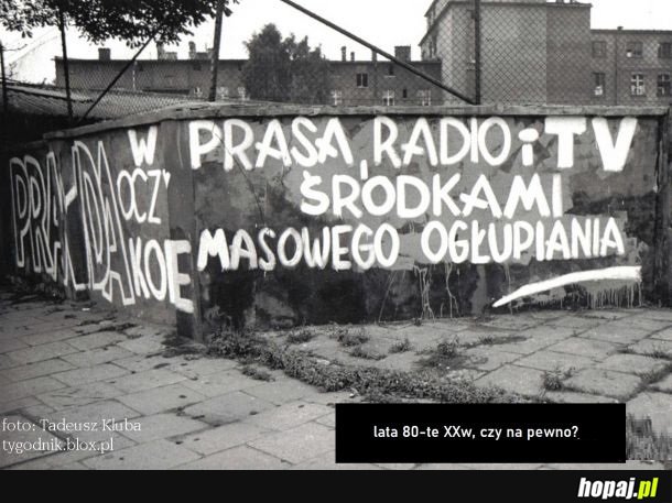 Lata 80-te, czy tylko?