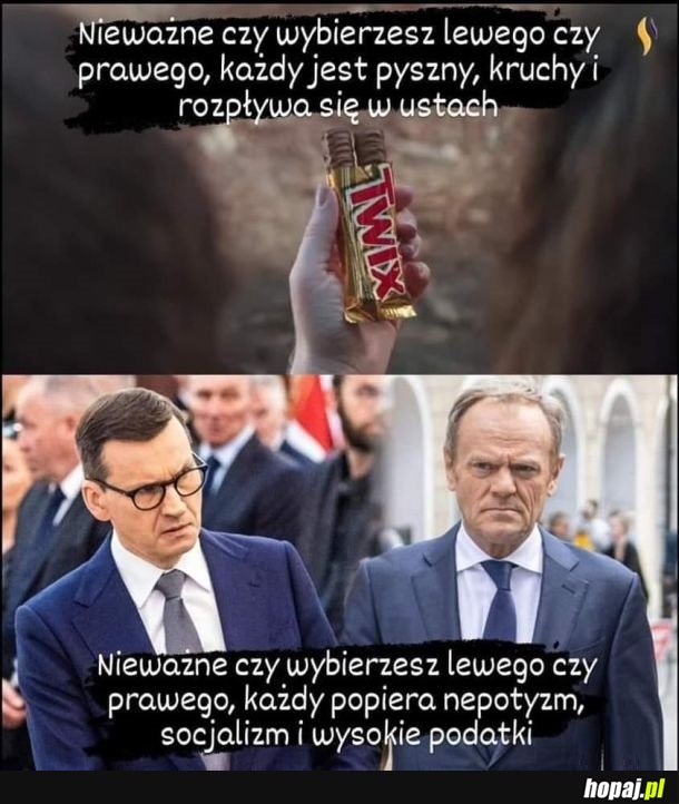 Nie ważne, czy lewy czy prawy