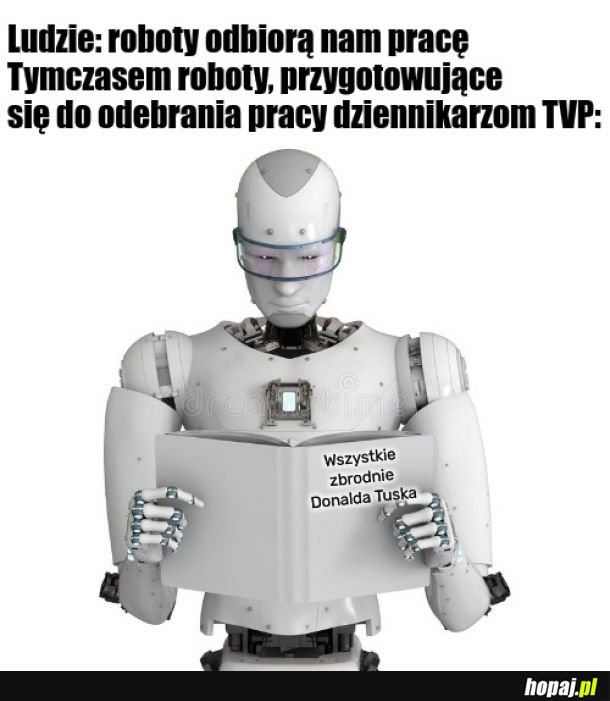 Roboty odbiorą nam pracę