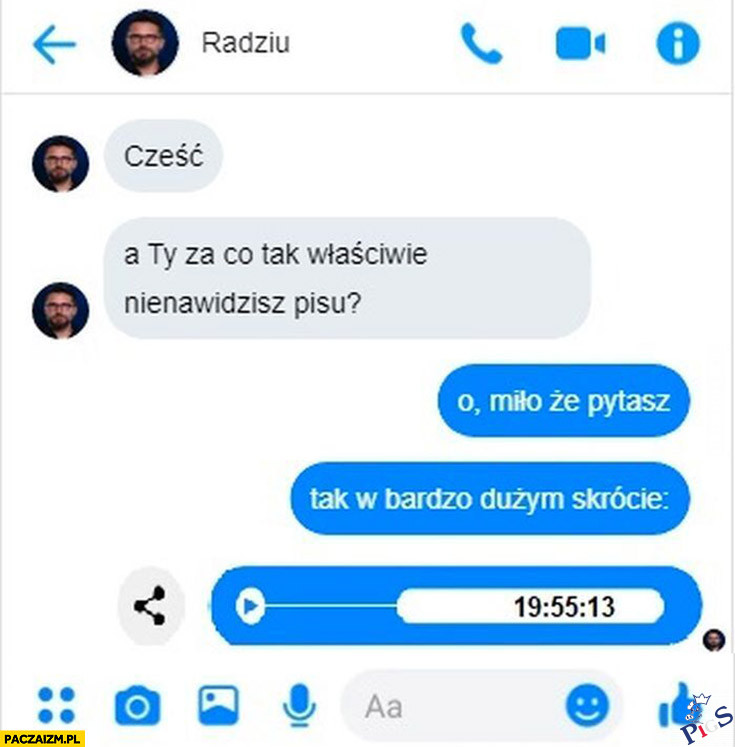 W bardzo dużym skrócie