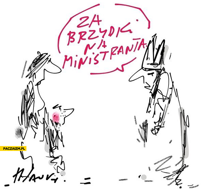Za brzydki na ministranta