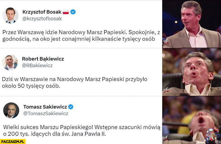 I maszerujących rozmnożą, i trawę na zielono pomalują