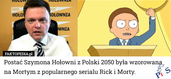 Postać Szymona Hołowni