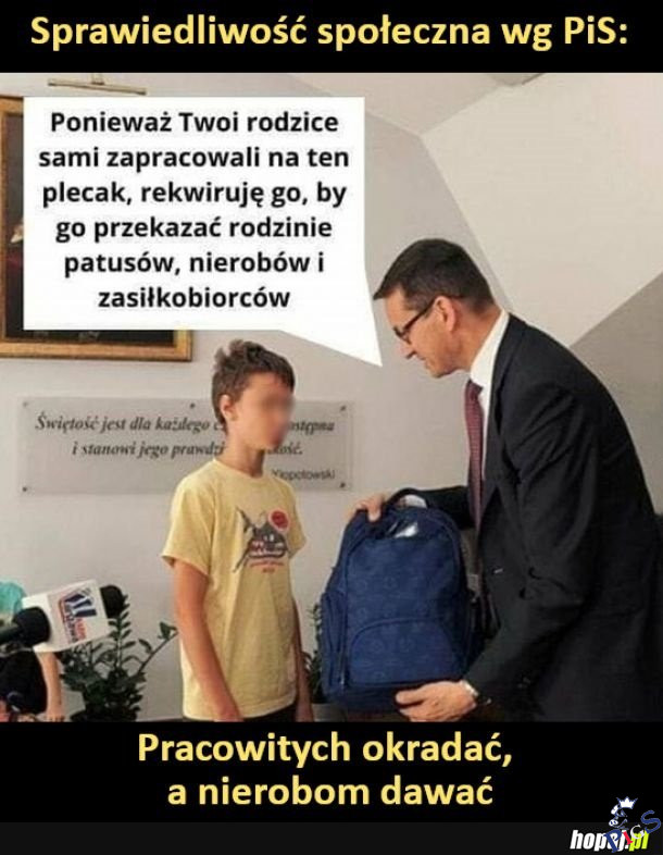 Sprawiedliwość społeczna wg PiS