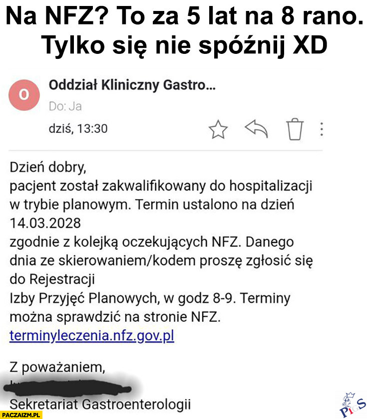 Tylko się nie spóźnij