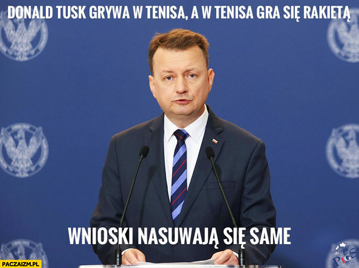 Donald Tusk grywa w tenisa