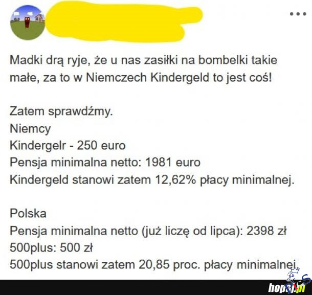 Jak chłop robi w Reichu, a baba siedzi w Polsce to może się opłaca