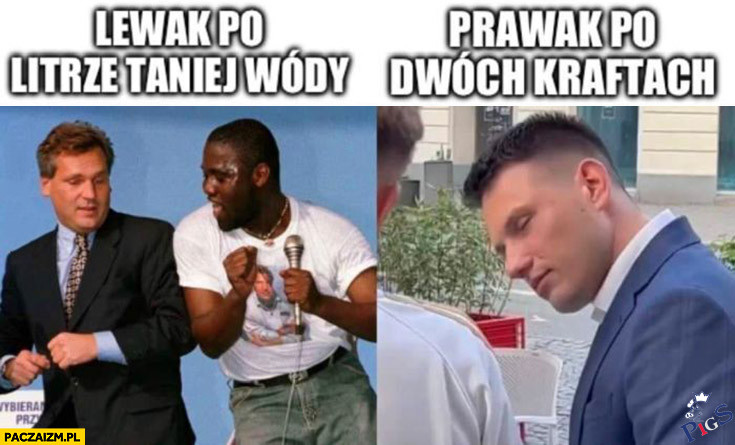 Lewak po litrze wodki