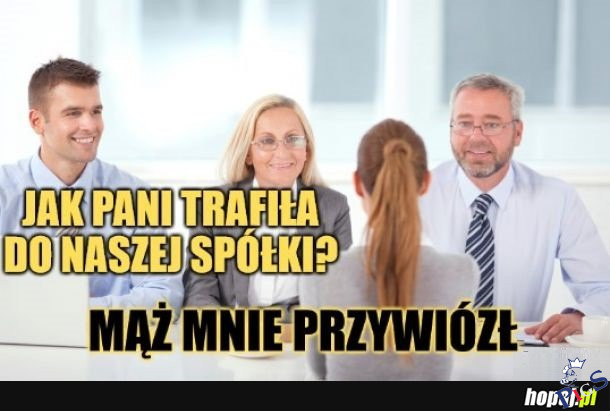 Żona posła