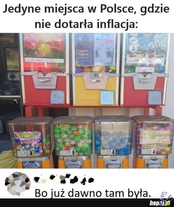 Jedyne miejsce w Polsce, gdzie nie dotarla inflacja