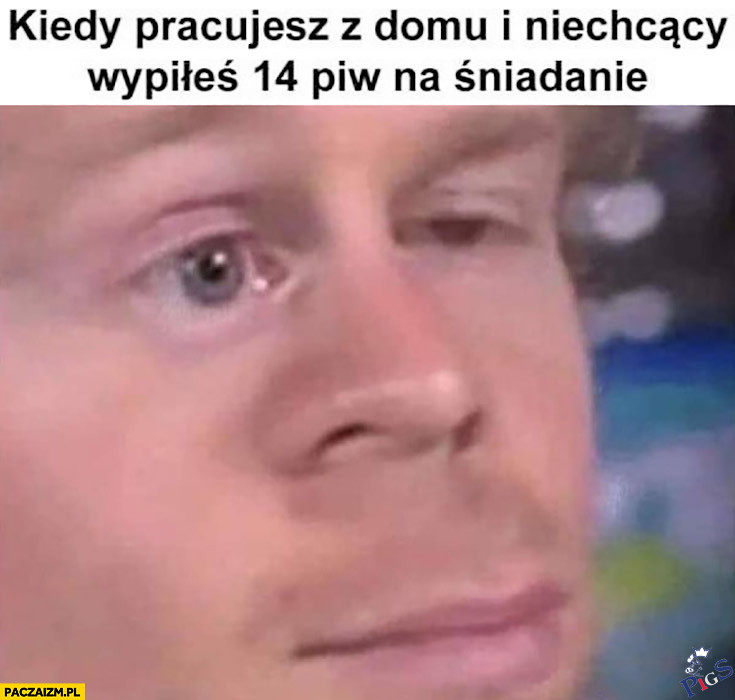 Kiedy jestes Slawkiem i wypijesz 1,4 piwa