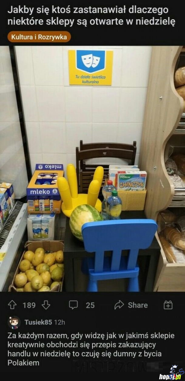 Kultura w niedziele