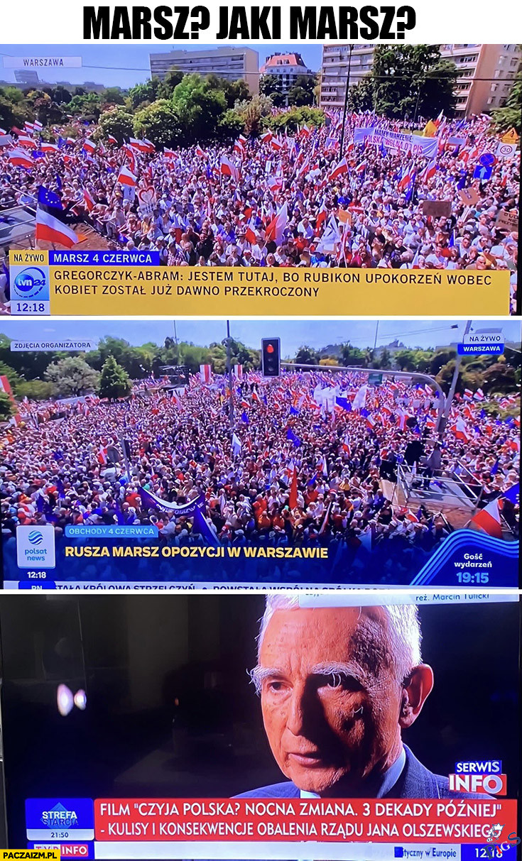Marsz? Jaki marsz