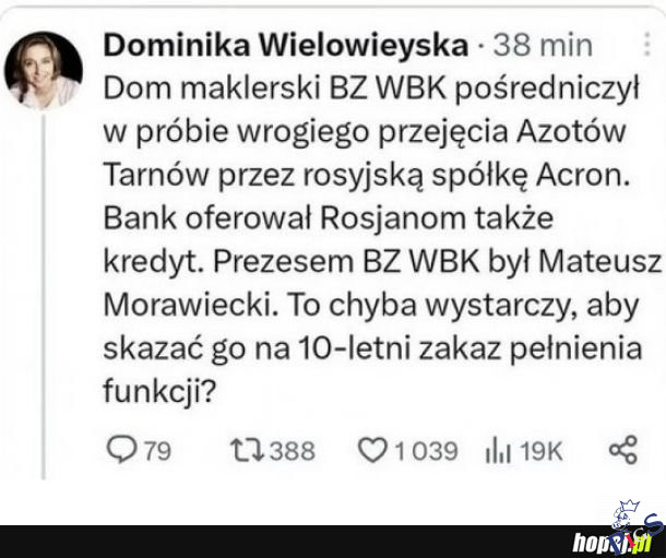 Mateusz przed komisje!