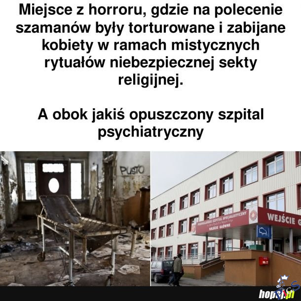 Miejsce z horrorow, szamanowie z PiSu