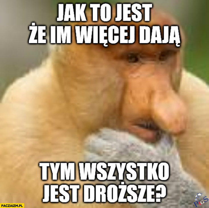 Moze to ta cala inflacja a moze Tusk?