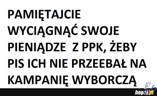 Pamietajcie o PPK