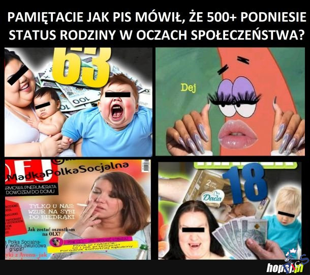 Podniesiony status rodziny