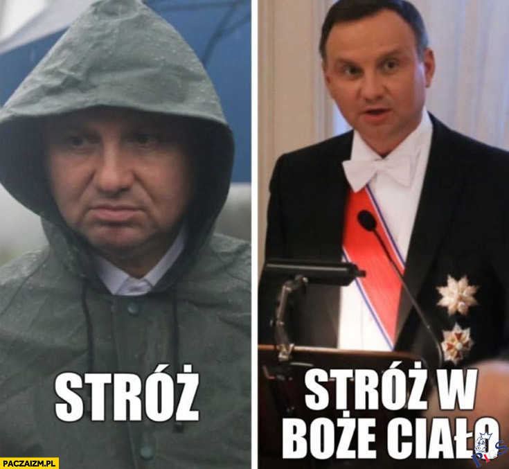 Stróż w Boże Ciało