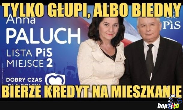 Tylko glupi albo biedny