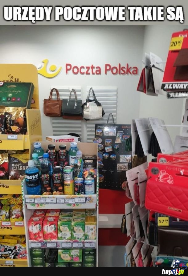 Urzedy pocztowe takie sa