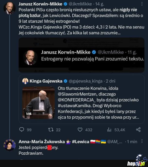 A ten dalej swoje