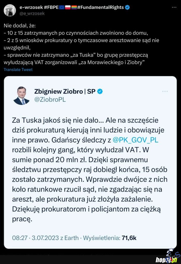 Fajne te jego sukcesy, takie medialne