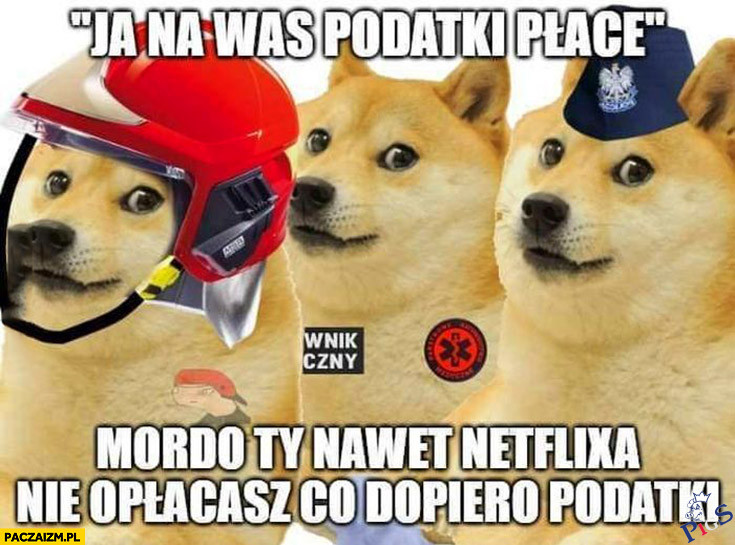 Ja na Was podatki place