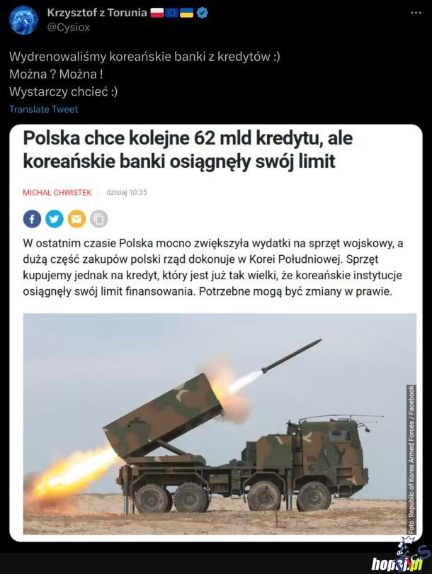 Limit kredytowy w Korei wlasnie sie wyczerpal