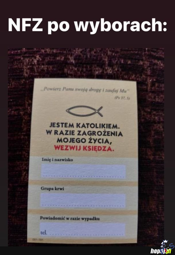 NFZ po wyborach