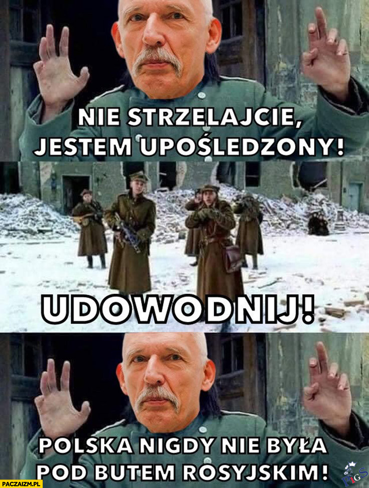 Nie strzelajcie, jestem uposledzony!