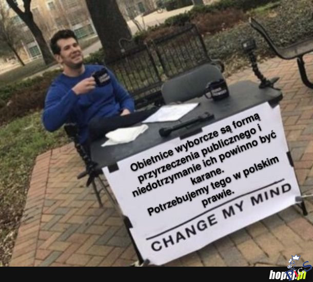 Obietnice wyborcze sa forma przyzeczenia publicznego