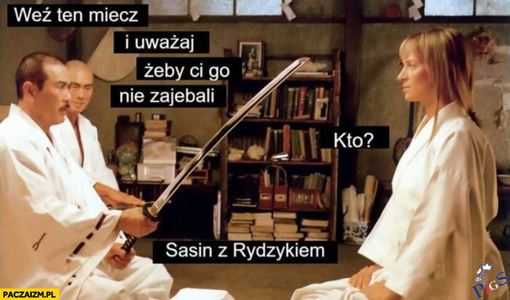 Uważaj, żeby nie zabebal
