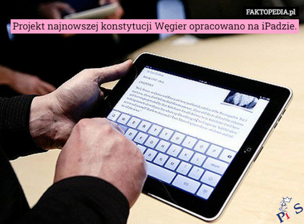 A projekt Czwartej Rzeczpospolitej Kaczynscy spisali na kawalku tektury