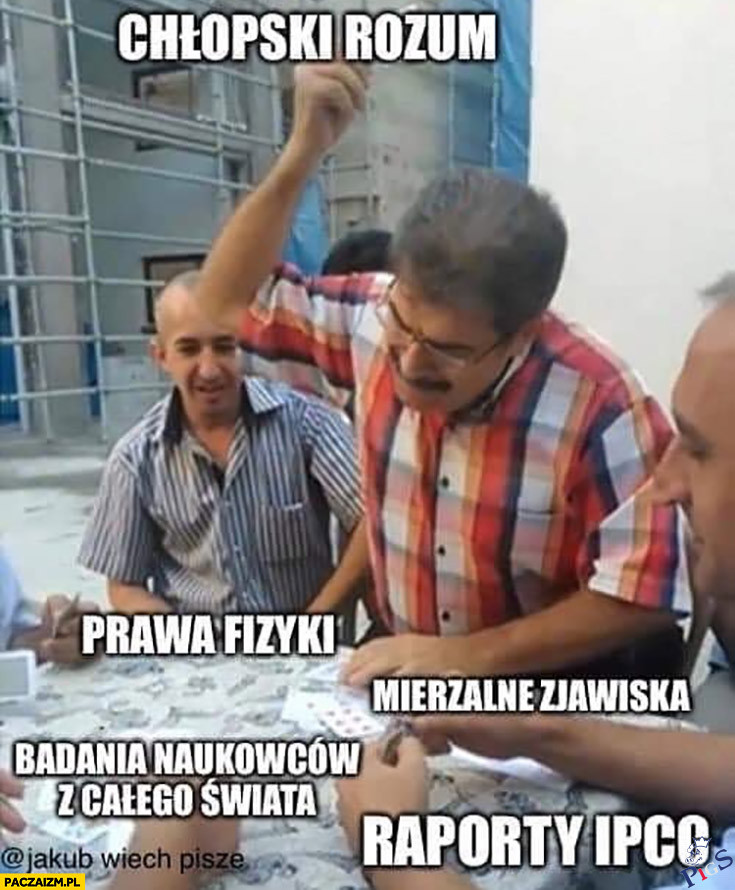 Bolzgim tokiem myslenia rzadz… chlopski rozum