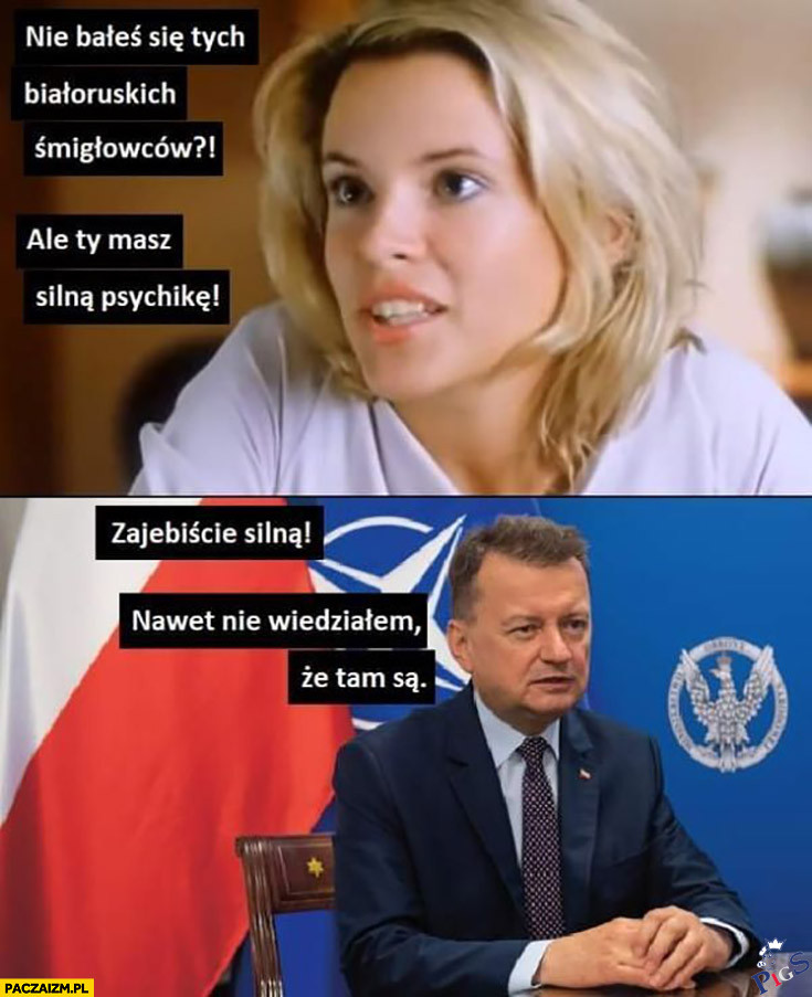 Jakbym wiedzial, to moze bym sie bal