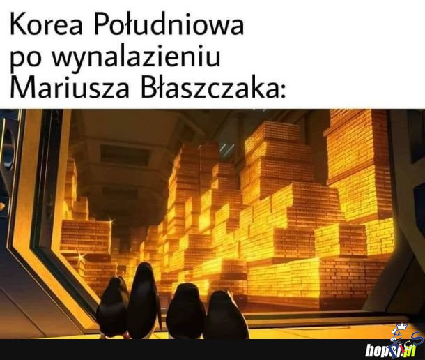 Korea Poludniowa po wynaledziu Mariusza Blaszczaka