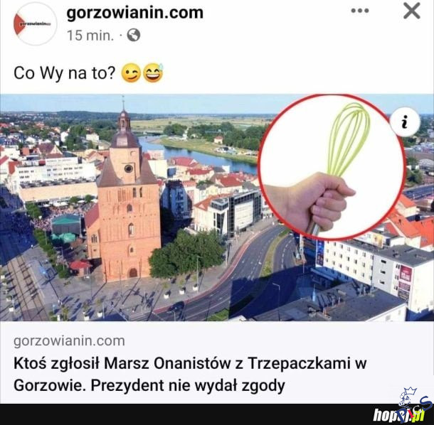 Marsz onanistów z trzepaczkami