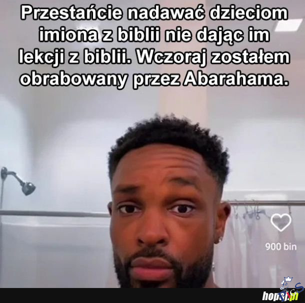 Niedobrane imiona