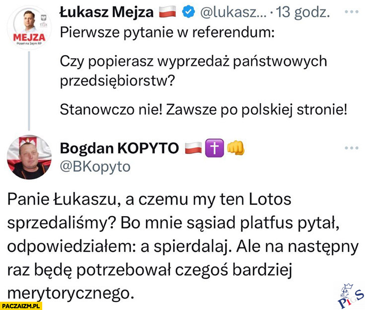 Niemerytorycznie