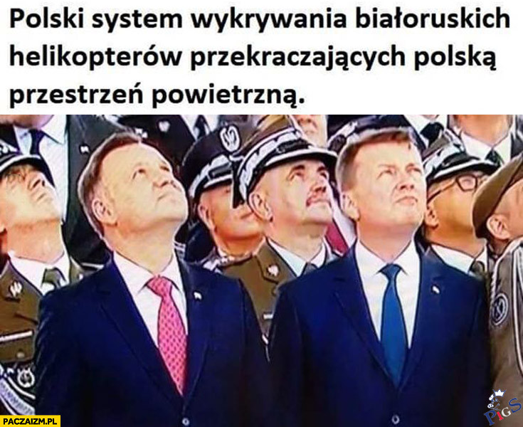 Polski system wykrywania bialoruskich helikopterow