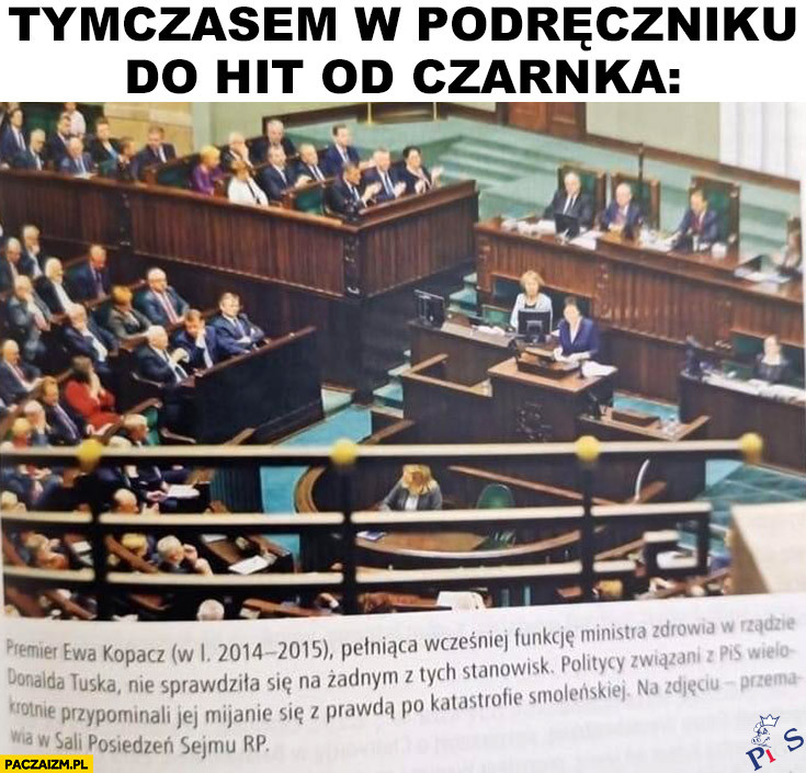 Tymczasem w podreczniku do hiT od Czarnka