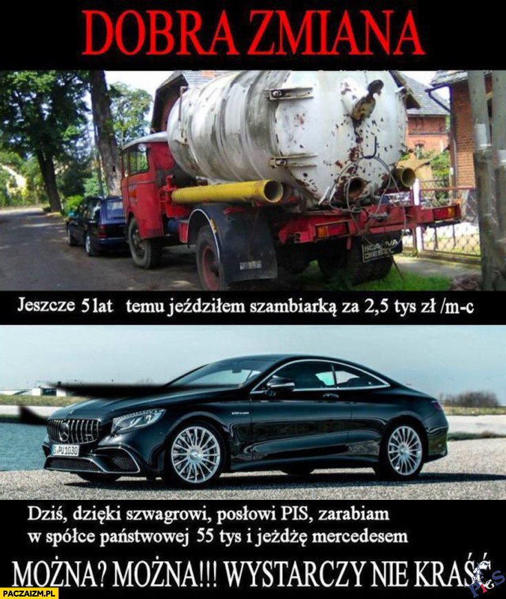 Dobra zmiana dzięki szwagrowi
