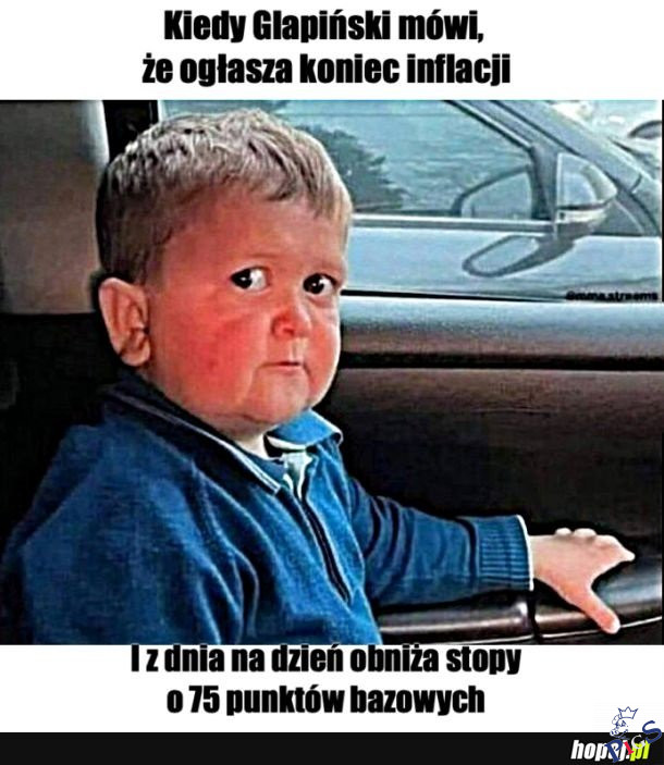 Glapiński zbija piątki z niewidzialną ręką rynku