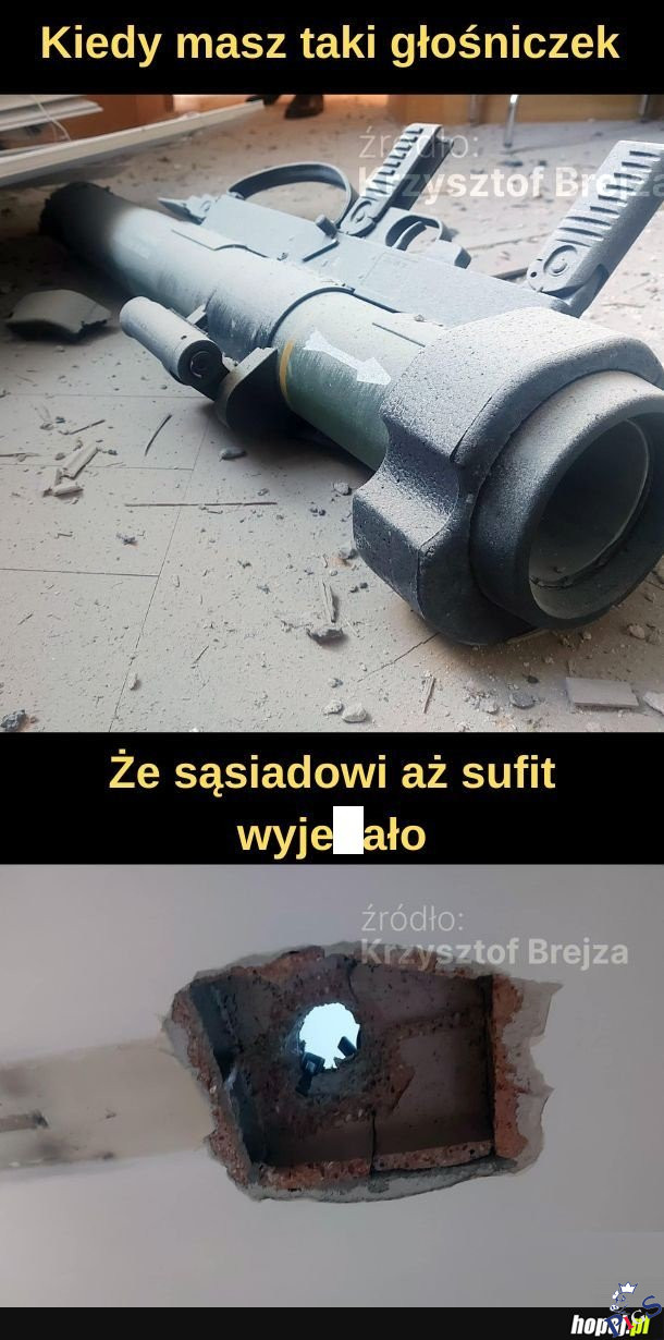 Kiedy masz taki głośniczek