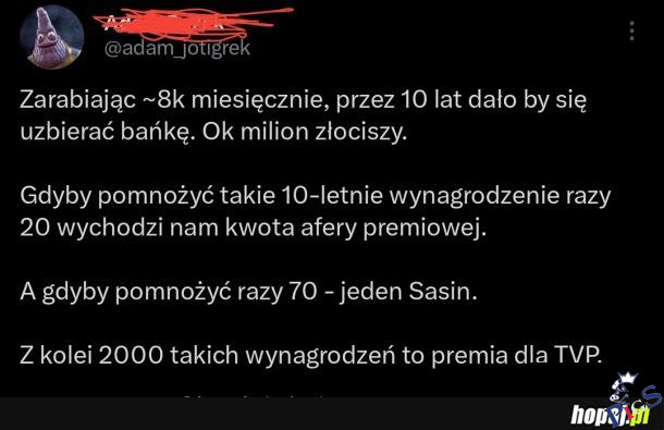 Milion złociszy